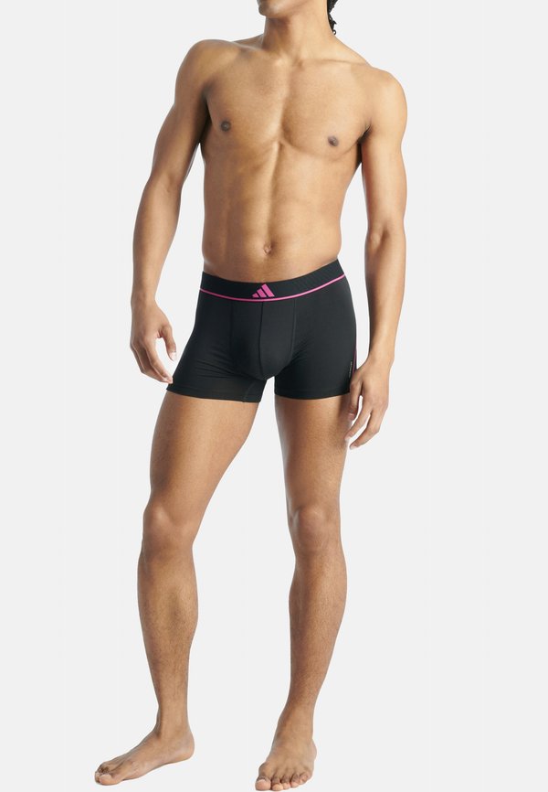 adidas Sportswear 3ER PACK ACTIVE MICRO FLEX RETRO - Trunks - grau schwarz