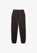 Superdry & Co ESSENTIAL LOGO CUFFED JOGGERS - Tracksuit bottoms - bison black