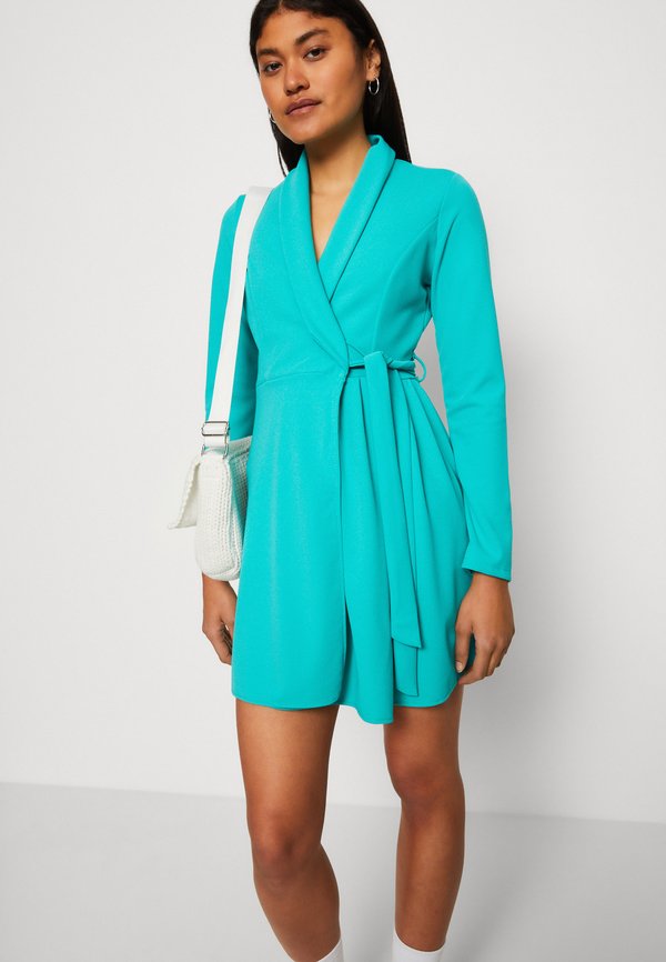 WAL G. PAM WRAP DRESS
