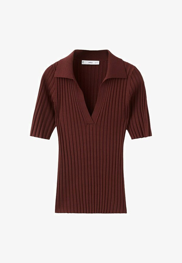 Mango Polo shirt - dark red