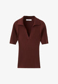 Mango Polo shirt - dark red