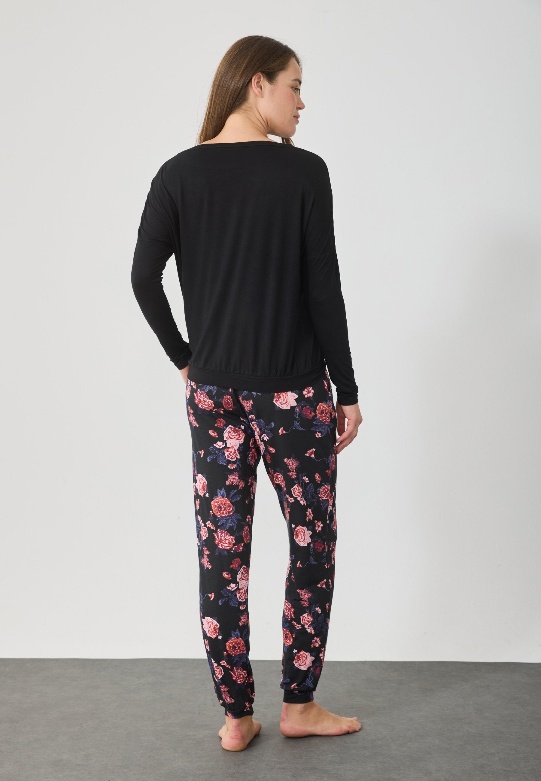 Anna Field FLORAL JERSEY SET