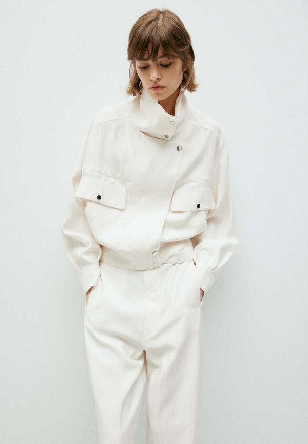 Mango ADULT - Summer jacket - white