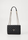Guess GIULLY II 2 COMP CNVRTBLE FLAP - Cross body bag - black