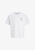 Jack & Jones T- - Print T-shirt - bright white