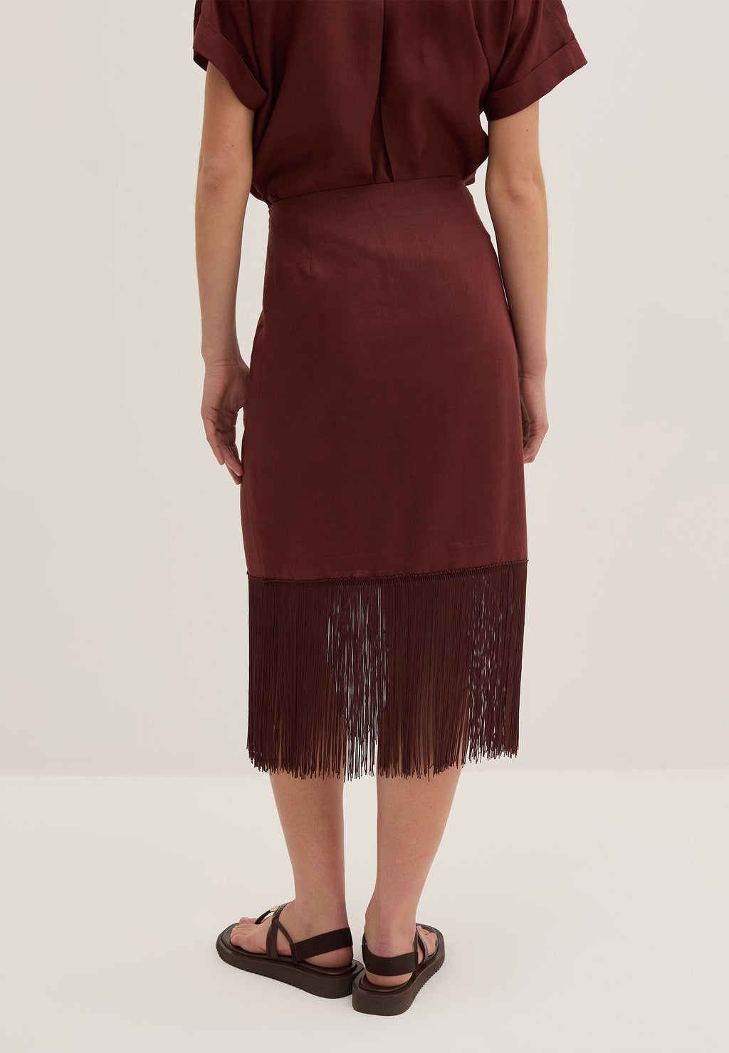 Stefanel MIDI FRINGING
