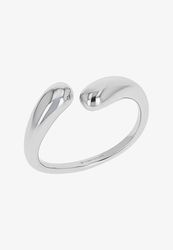TOM TAILOR Ring - silver-coloured