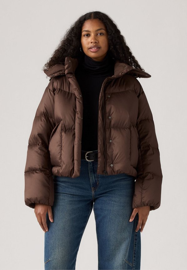 Levi's® WESTERN BUBBLE SHORTIE - Down jacket - bracken