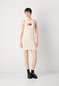 Tommy Jeans FLAG SWEATER MINI DRESS