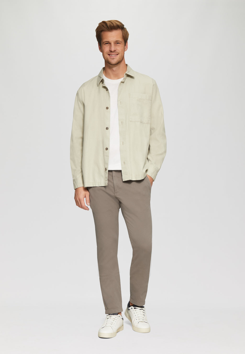 s.Oliver REGULAR FIT STRUKTURIERTE STRETCH