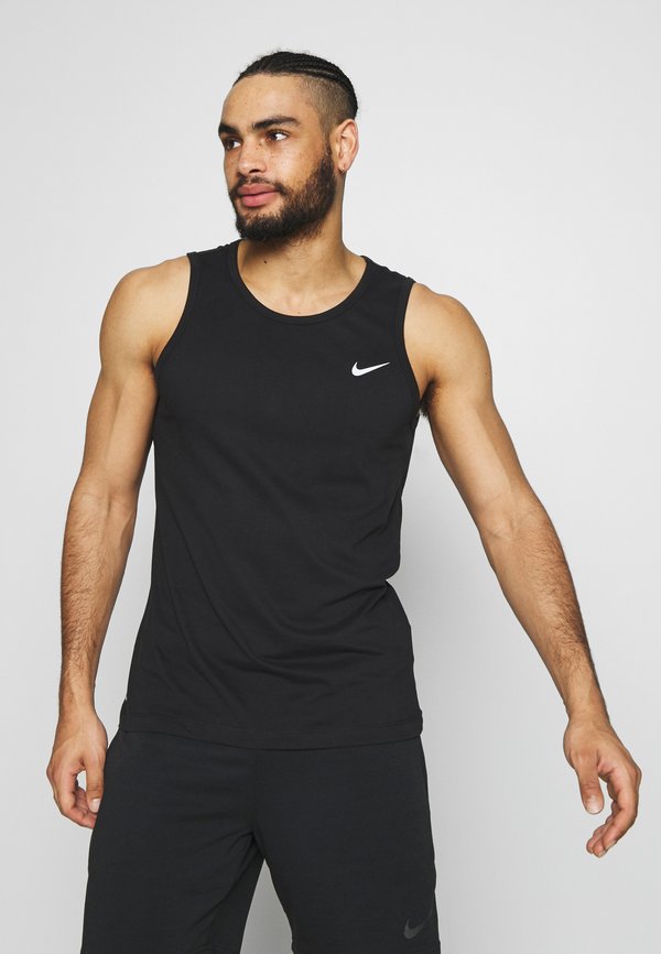 Nike Performance TANK SOLID - Top - black /white