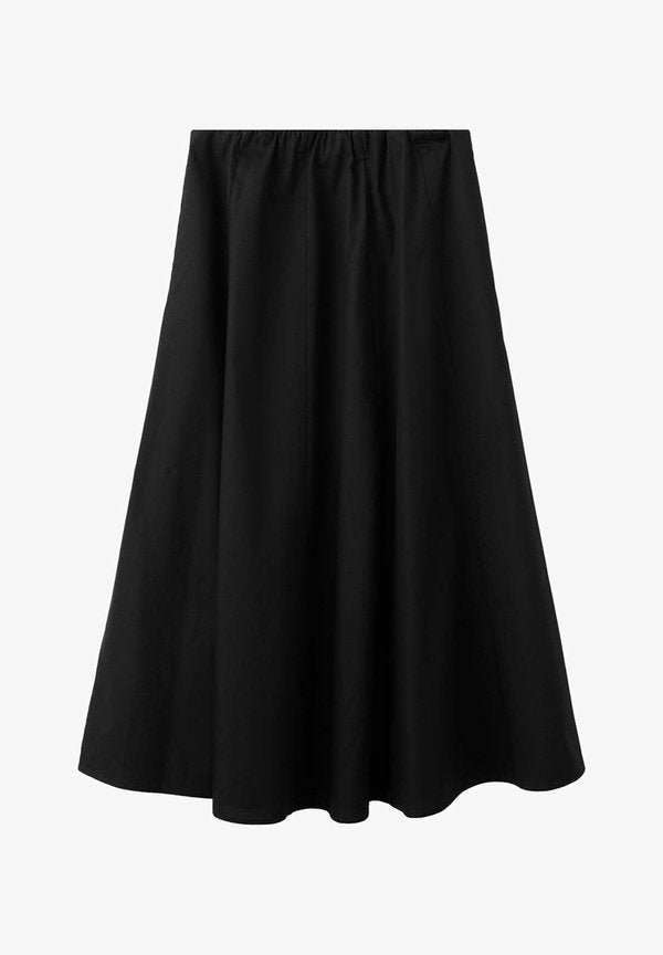 Mango ADULT - A-line skirt - black