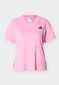 adidas Performance WORKOUT ESSENTIALS 3-STRIPES - Sports T-shirt - tropic bloom/black
