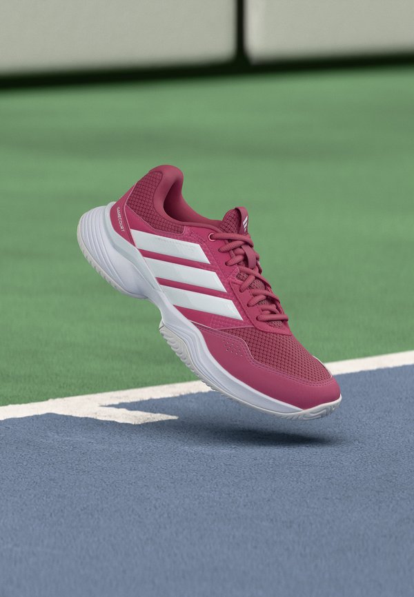 adidas Performance GAMECOURT 3 - Multicourt tennis shoes - dual magenta/footwearr white