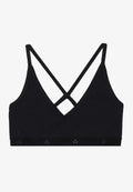 Even&Odd active LIGHT SUPPORT TRIANGLE SPORTS BRA WITH ADJUSTABLE CROSS BACK STRAPS