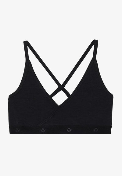Even&Odd active LIGHT SUPPORT TRIANGLE SPORTS BRA WITH ADJUSTABLE CROSS BACK STRAPS