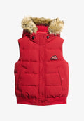 Superdry & Co EVEREST - Waistcoat - barndoor red