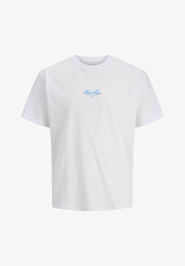 Jack & Jones T- - Print T-shirt - bright white