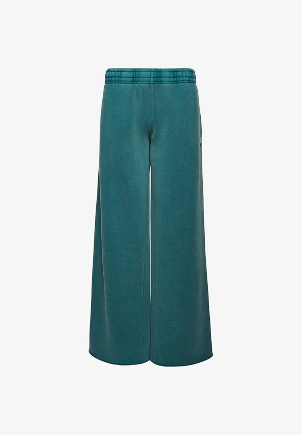 Superdry & Co WASH STRAIGHT JOGGERS - Trousers - hydro dark turquoise