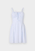 Hollister Co. BARE SOFIA DROP WAIST BUTTON FRONT MINI DRESS