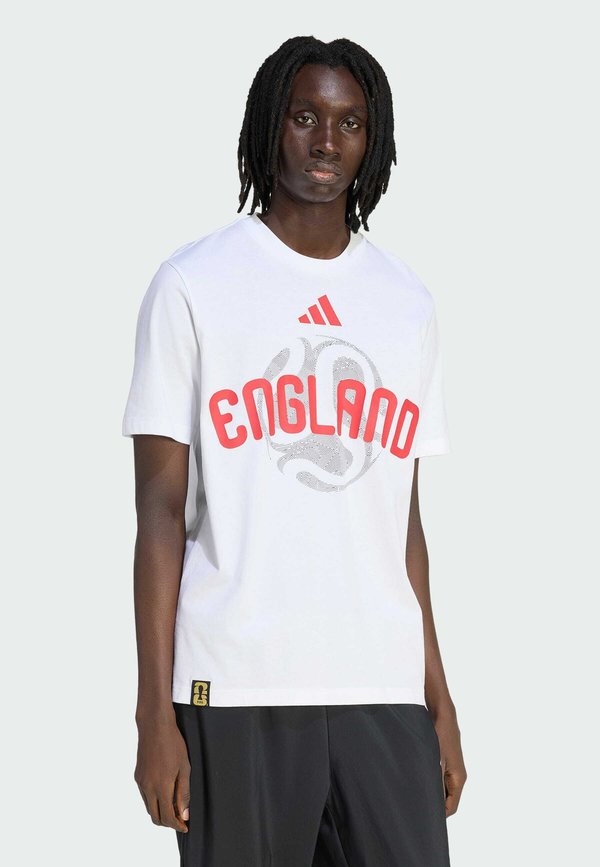 adidas Performance ADIDAS PERFORMANCE FIFA WORLD CUP 26™ ENGLAND T-SHIRT - National team wear - white