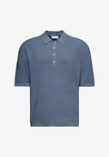 Calvin Klein Jeans Polo shirt - dusty sailor blue