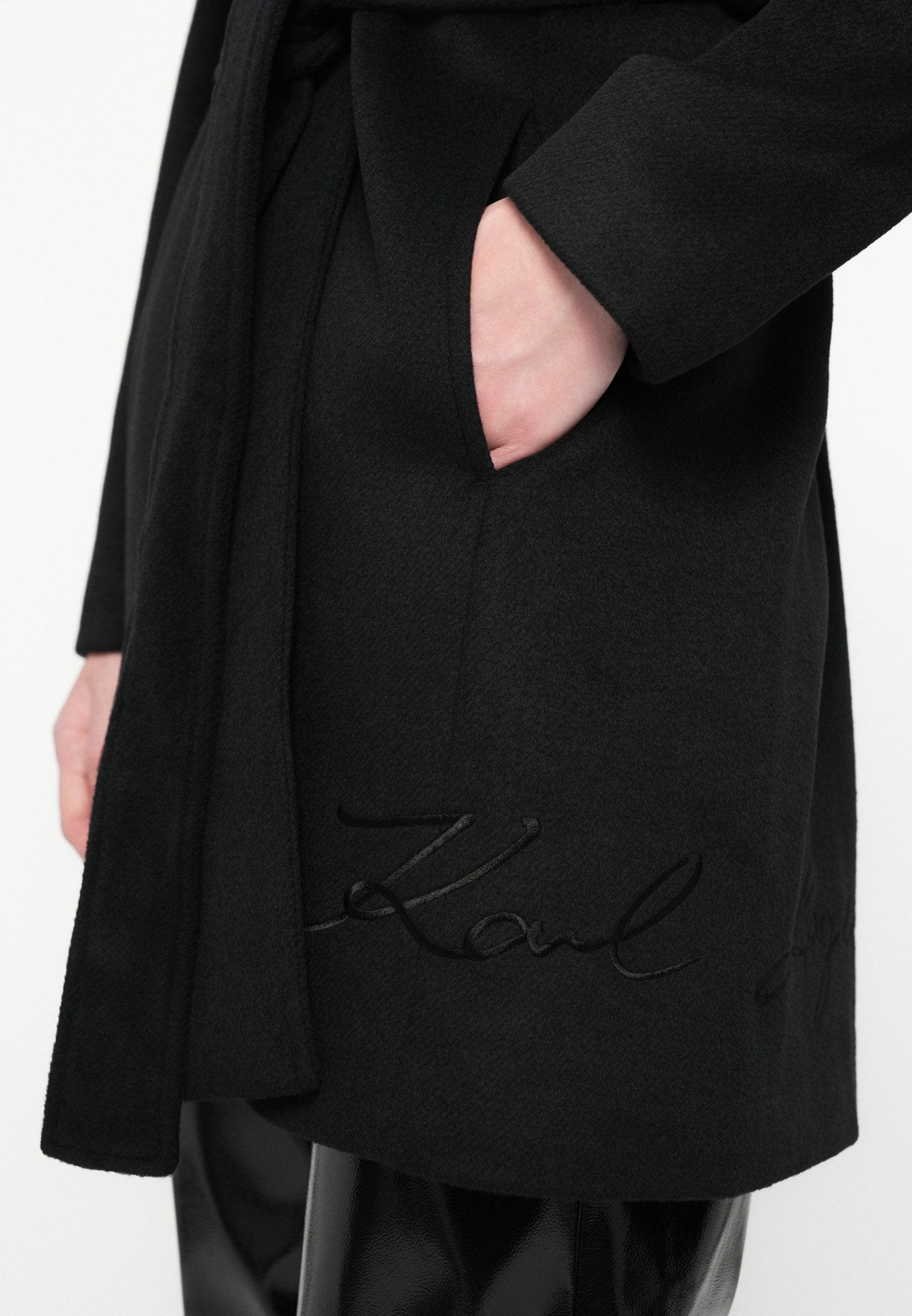 KARL LAGERFELD Klassischer Mantel Media 6