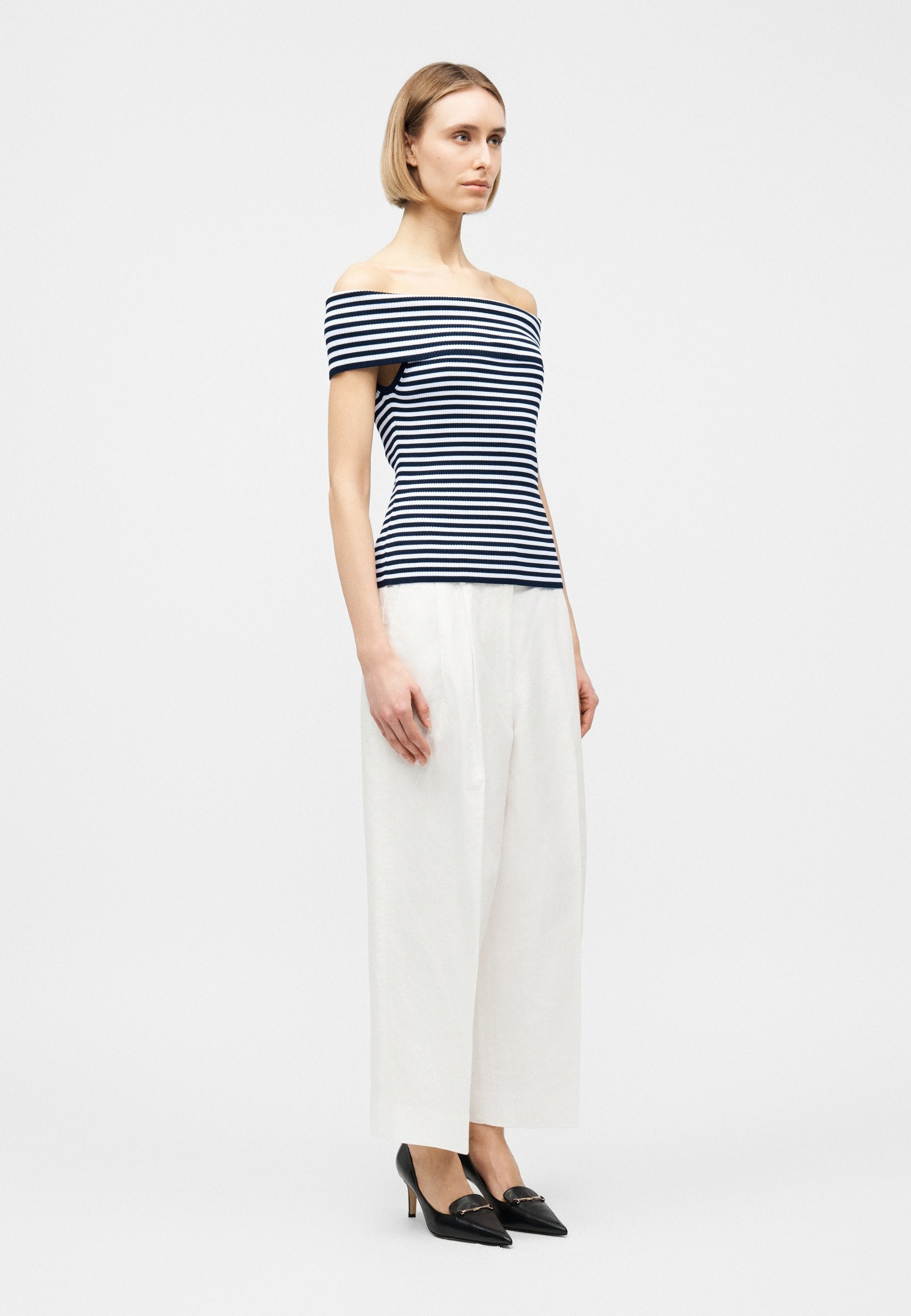 MICHAEL Michael Kors STRIPE FOLD OVER