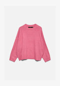 Vero Moda VMBOOM O NECK - Jumper - pink cosmos melange