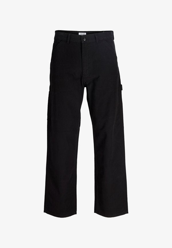 Jack & Jones JWHEDDIE JJCARPENTER - Relaxed fit jeans - black