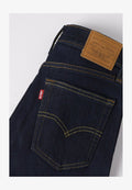 Levi's® 722 HIGH RISE SLIM TRUE BLUE RINSE - Slim fit jeans - true blue rinse - dark indigo - flat finish