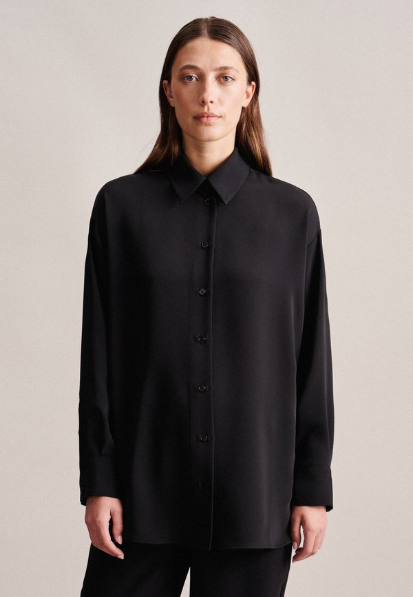 Seidensticker LONGBLUSE SCHWARZE ROSE