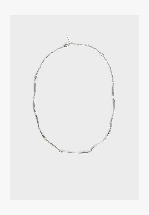 Calvin Klein ELONGATED DROPS - Necklace - silver-coloured