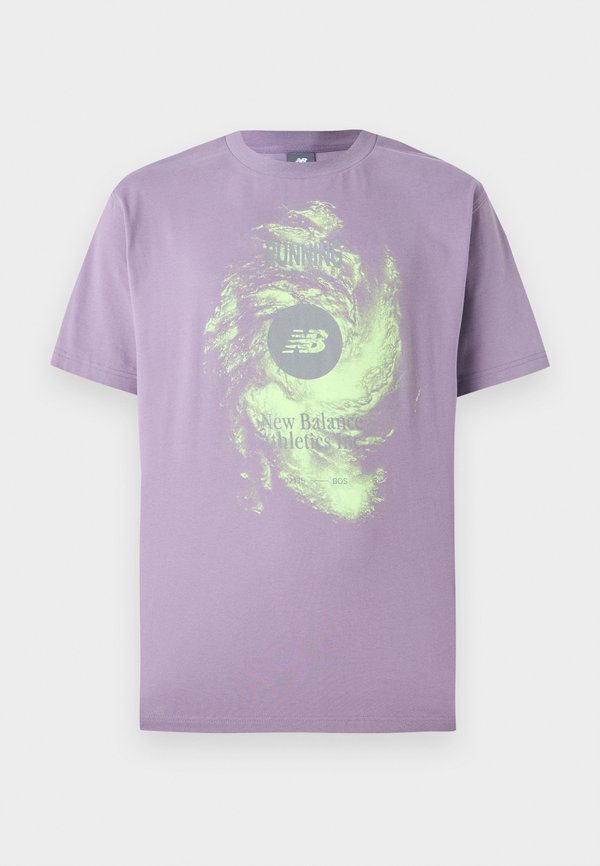 New Balance VORTEX PERFORMANCE - Print T-shirt - candied violet