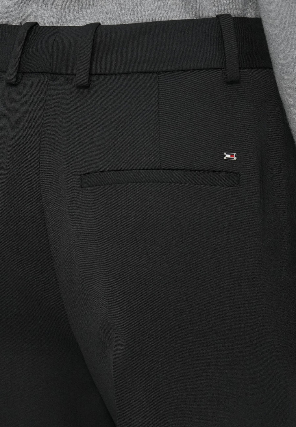 TIMELESS WOOL BLEND RELAXED STRAIGHT TROUSERS Media 6