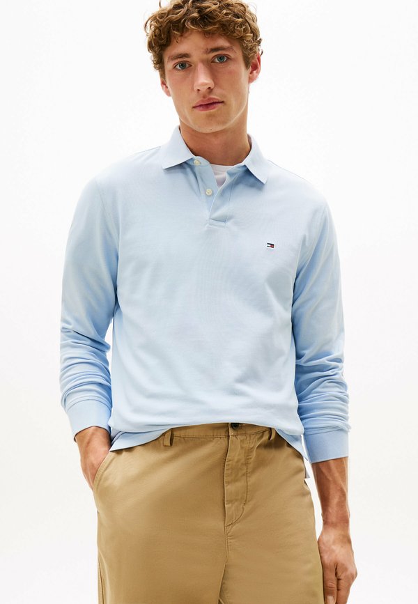 Tommy Hilfiger REGULAR - Long sleeved top - breezy blue
