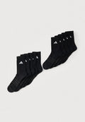adidas Performance ESSENTIALS CUSHIONED CREW SOCK 10PP - Sports socks - black/white