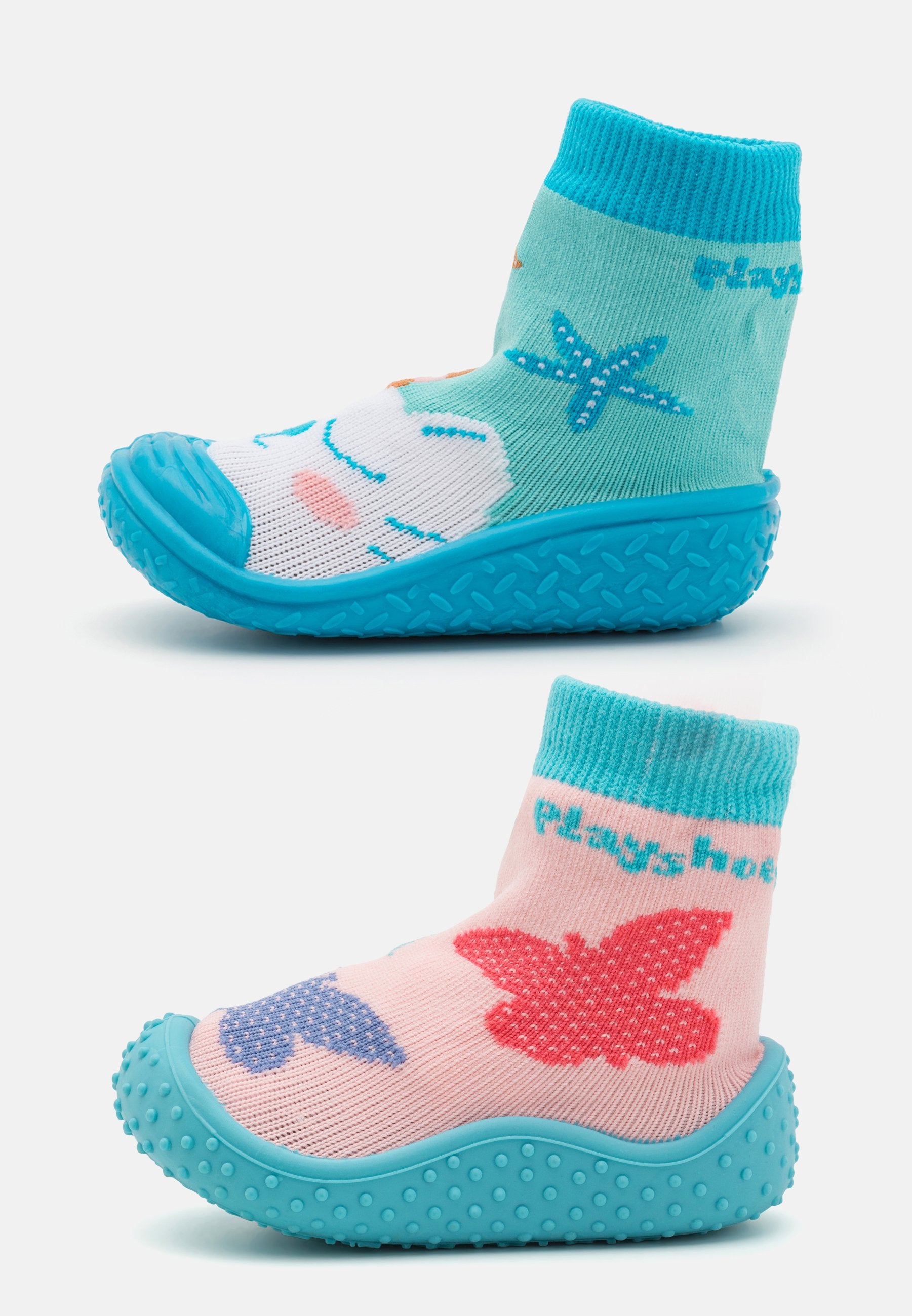 Playshoes AQUA SOCKS AND UNICORN MERMAID CAT 2 PACK