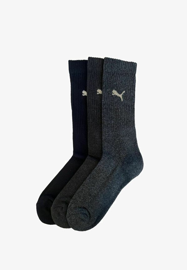 Puma UNISEX 3 PACK  - Socks - denim