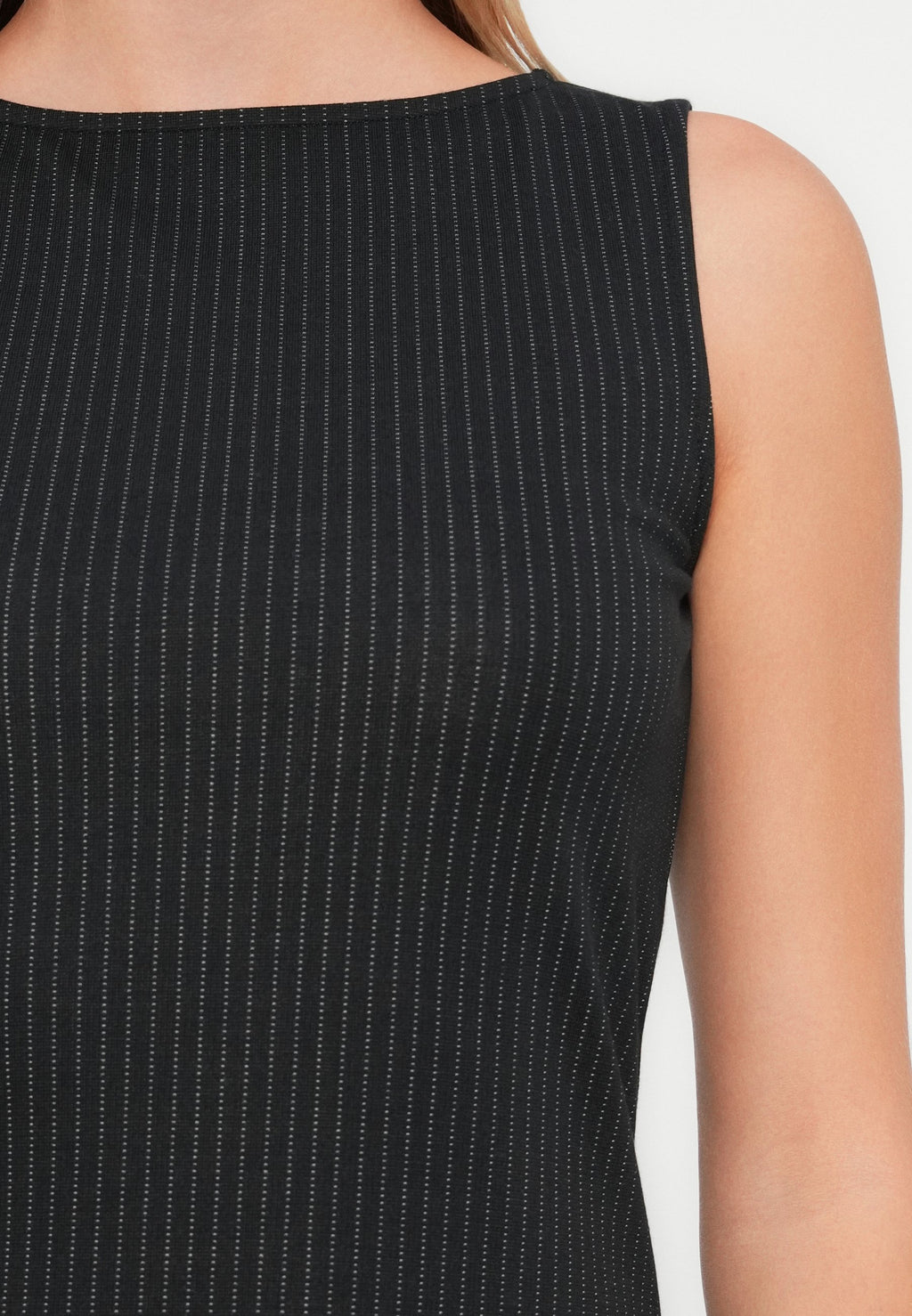 VILA VIJASMINA BOAT NECK SHORT DRESS