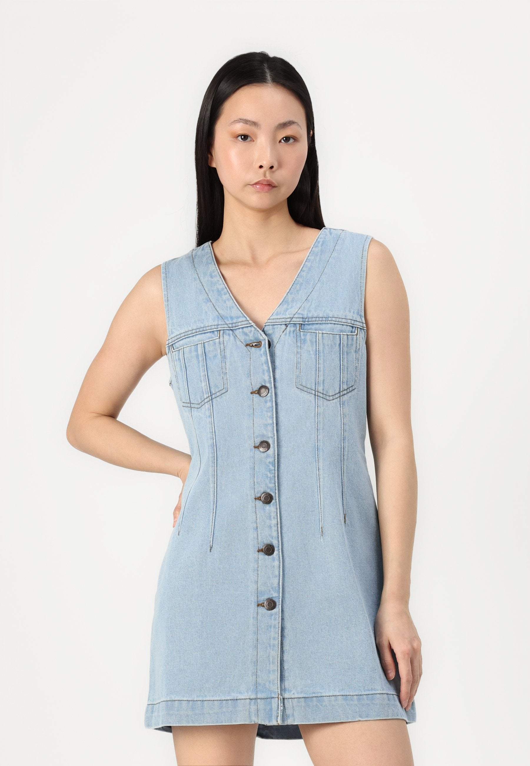 Noisy May NMRANDY WAISTCOAT DRESS