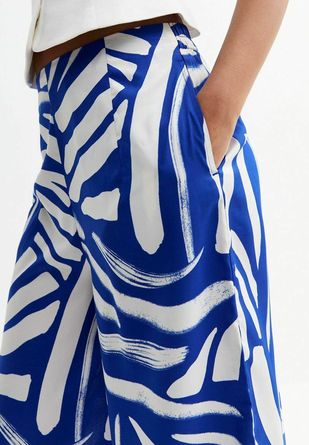 New Look ABSTRACT PRINT WIDE LEG
