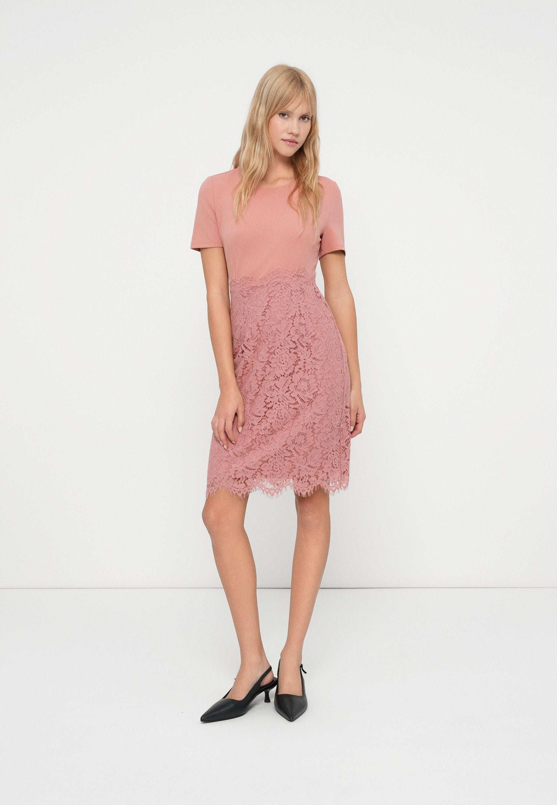 VILA VICLARA O NECK DRESS