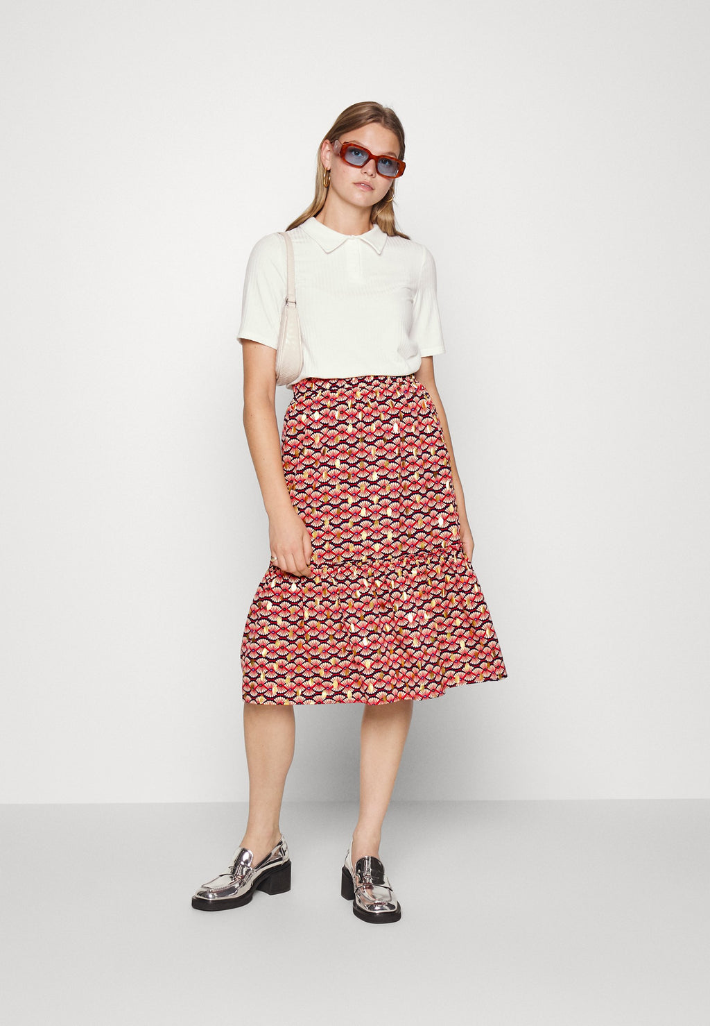 VILA VIZINO MIDI SKIRT