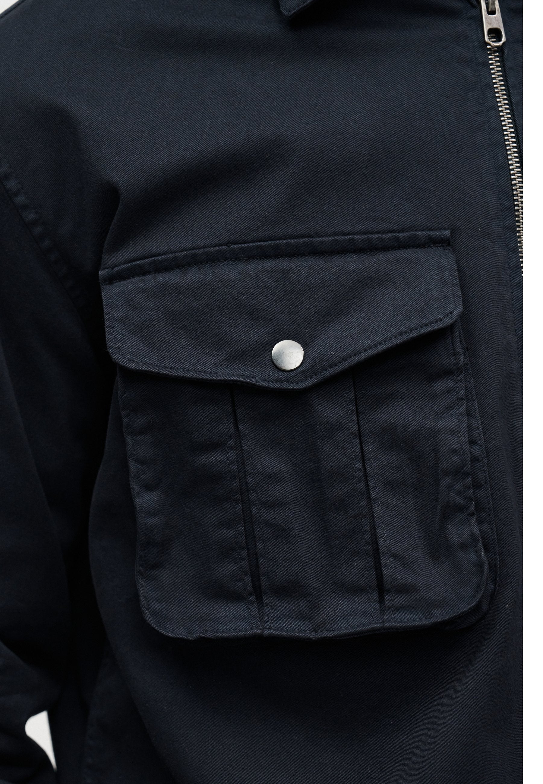 Lyle & Scott CHENILE PATCH SHACKET