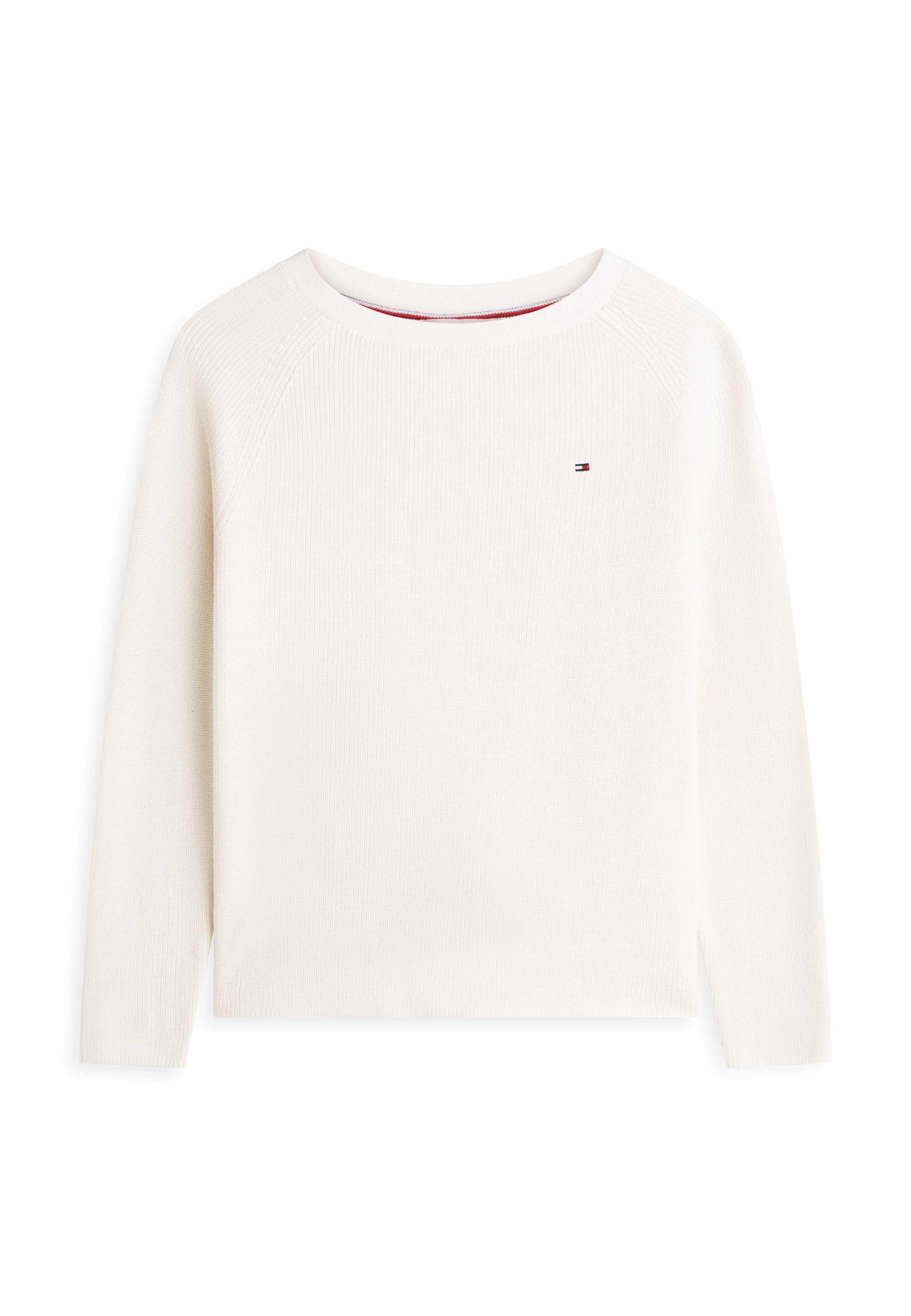 FINE KNIT BOAT NECK JUMPER Media 1