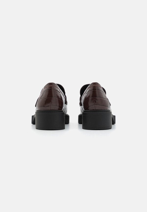 COACH EMBOSSED CROC LOAFER