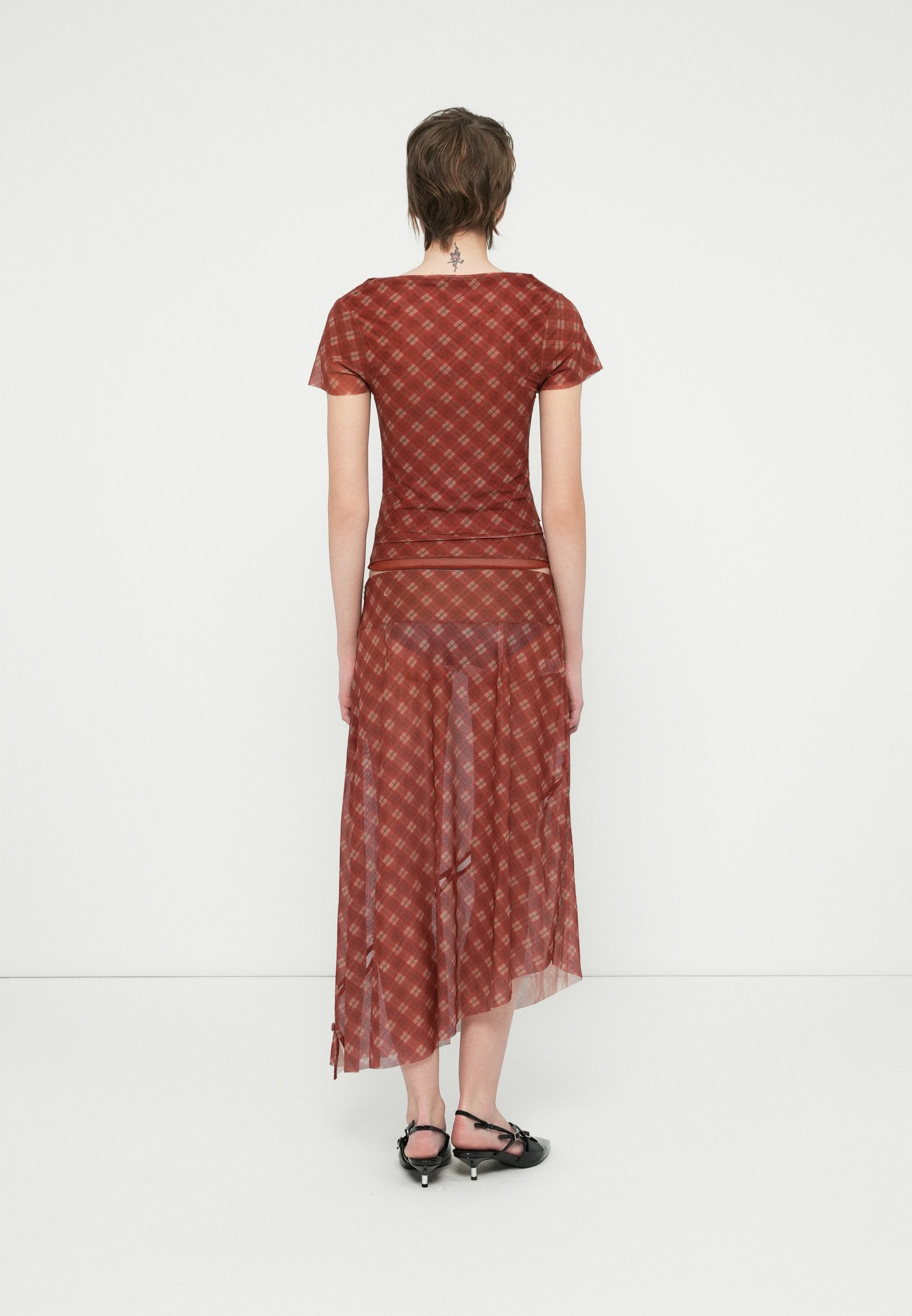 House of Sunny RETRO CHECK SKIRT