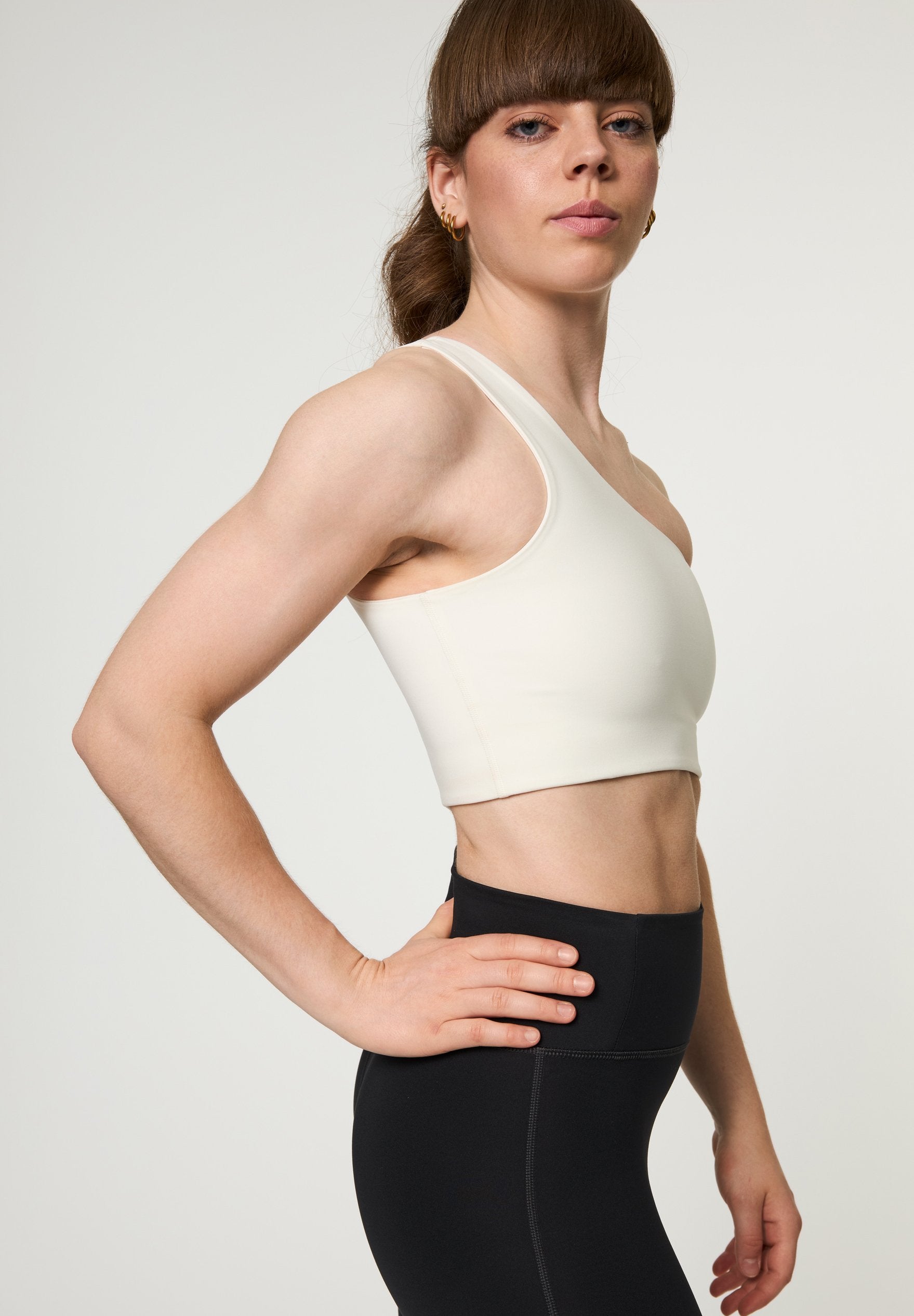 Girlfriend Collective BIANCA BRA ONE SHOULDER
