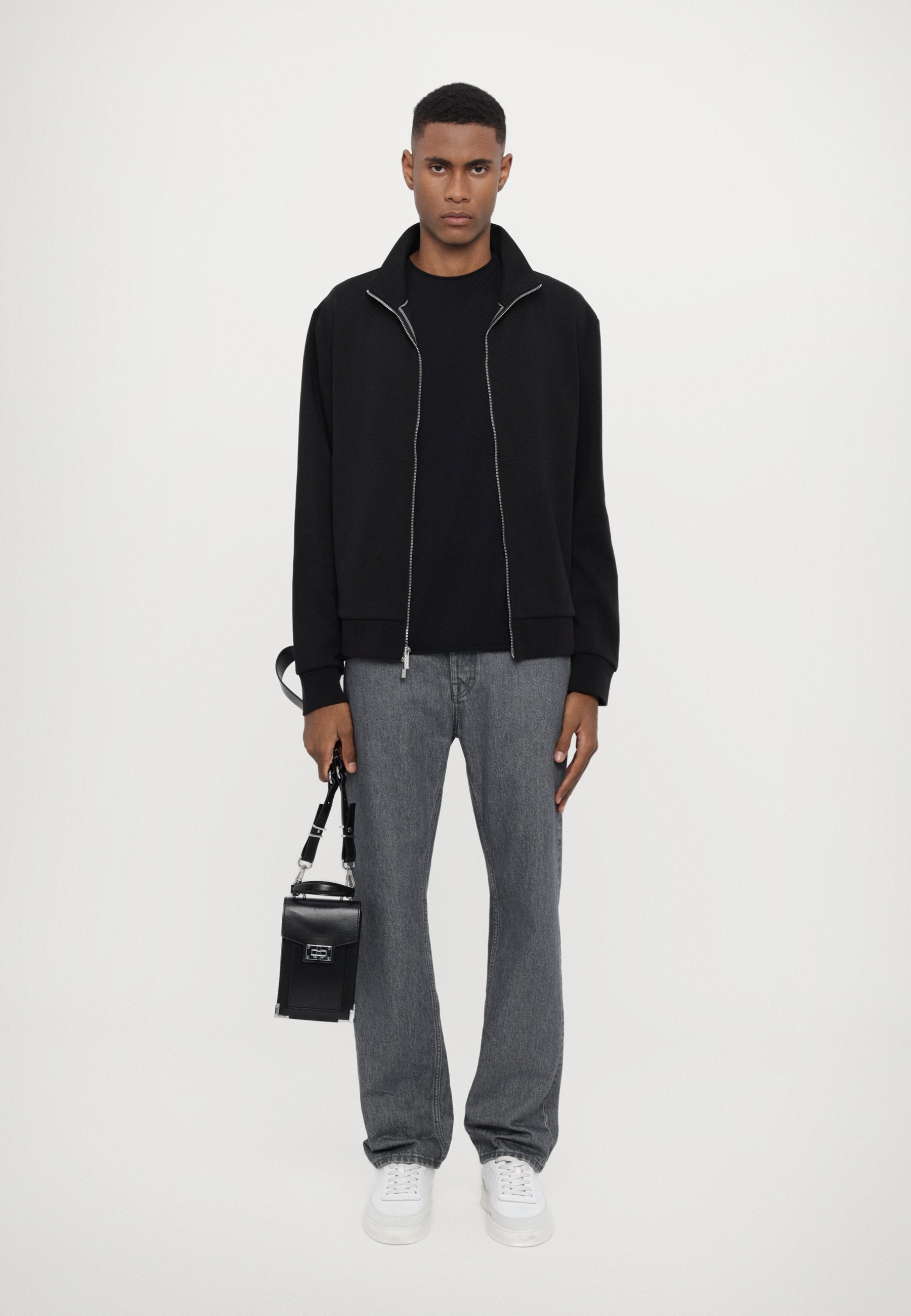 Michael Kors DRESSY FULL ZIP MOCK
